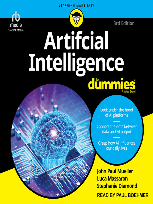 Title details for Artificial Intelligence For Dummies by Stephanie Diamond - Available